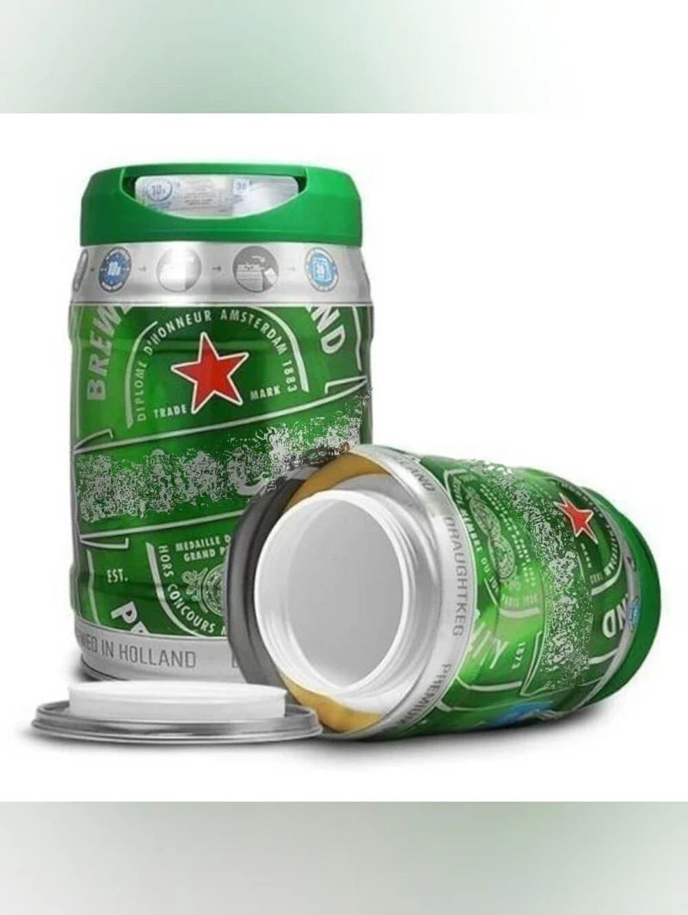 Brand New Large Stash Can Safe - Heineken Mini Keg